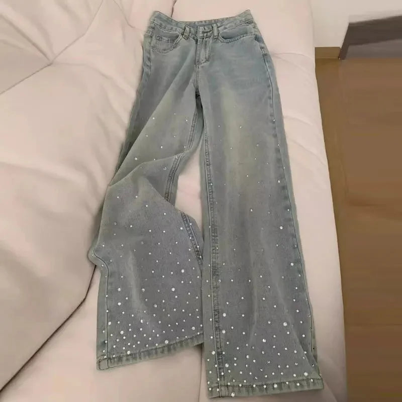 Sofia™ | Jeans a Gamba Larga per Donna Eleganti e Comodi