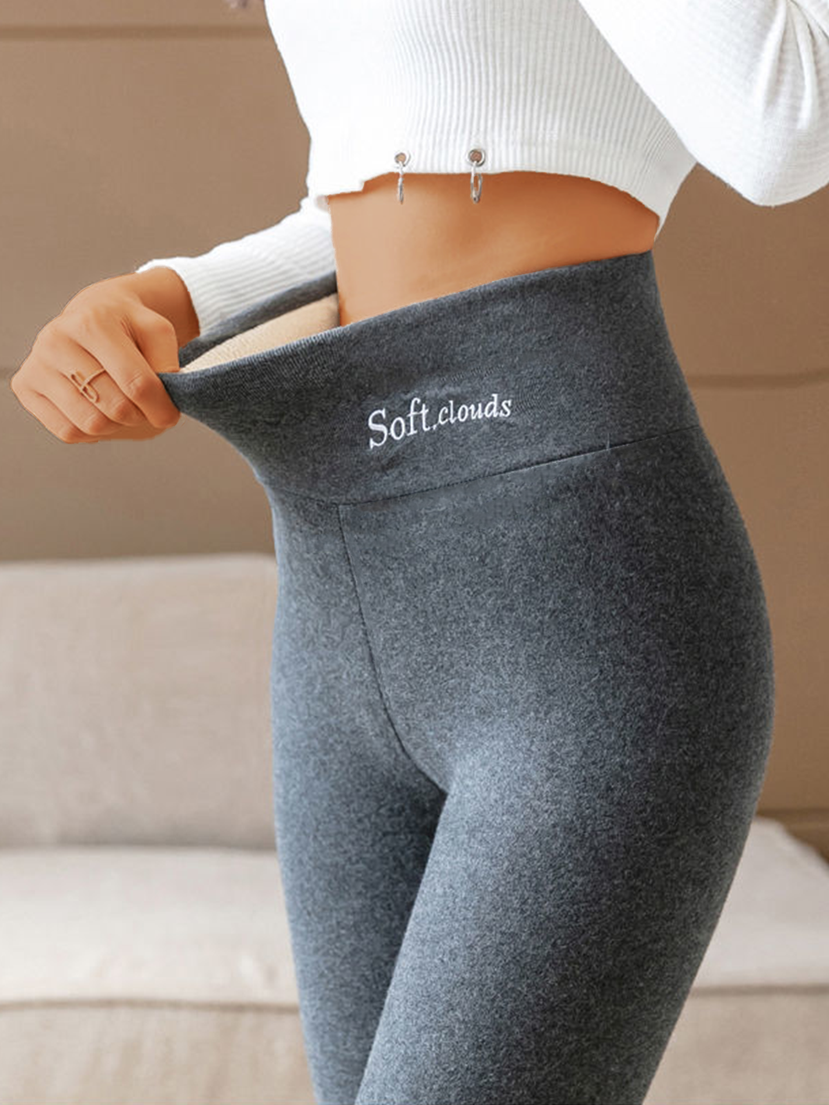 Sofia™ | Leggings Donna Foderati in Pile per Calore e Comfort