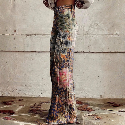 Sofia™ | Pantaloni Donna Vintage con Stile Bohémien in Tessuto Morbido 1